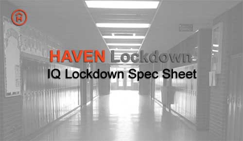 IQ Lockdown spec sheet